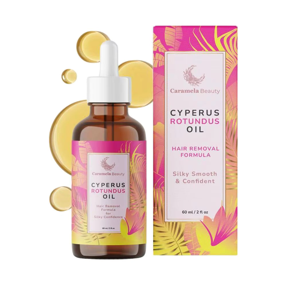 Hair Removal Moisturizing Soothing Oil Natural Cyperus Rotundus Gentle Depilating Oil for Hair Removal Moisturizing & Soothing